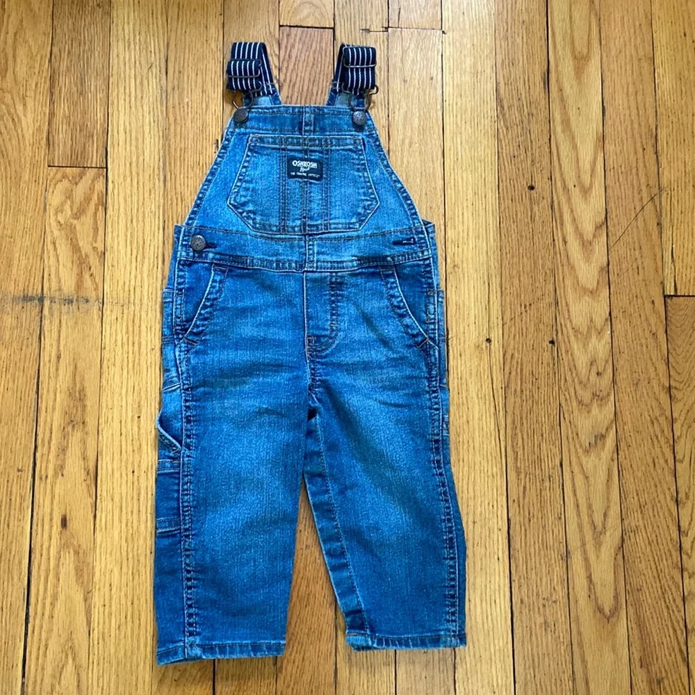 Oshkosh B’gosh Blue Denim painter overall size 12 months